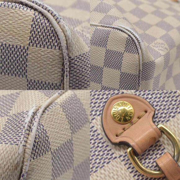 $2500 Louis Vuitton Damier Azur Braided Neverfull MM - Picture 5 of 15